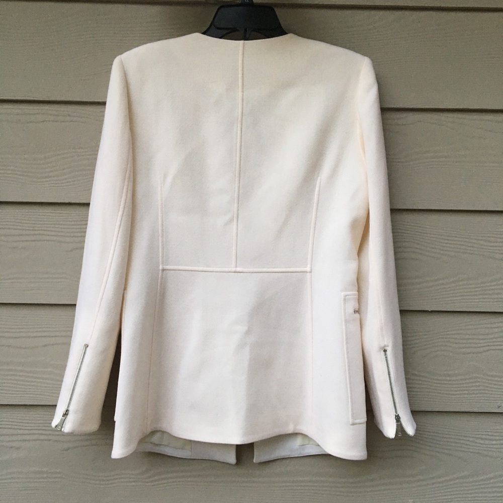 NWT Lafayette 148 Landon Cloud Zipper Jacket 6 - Picture 13 of 15